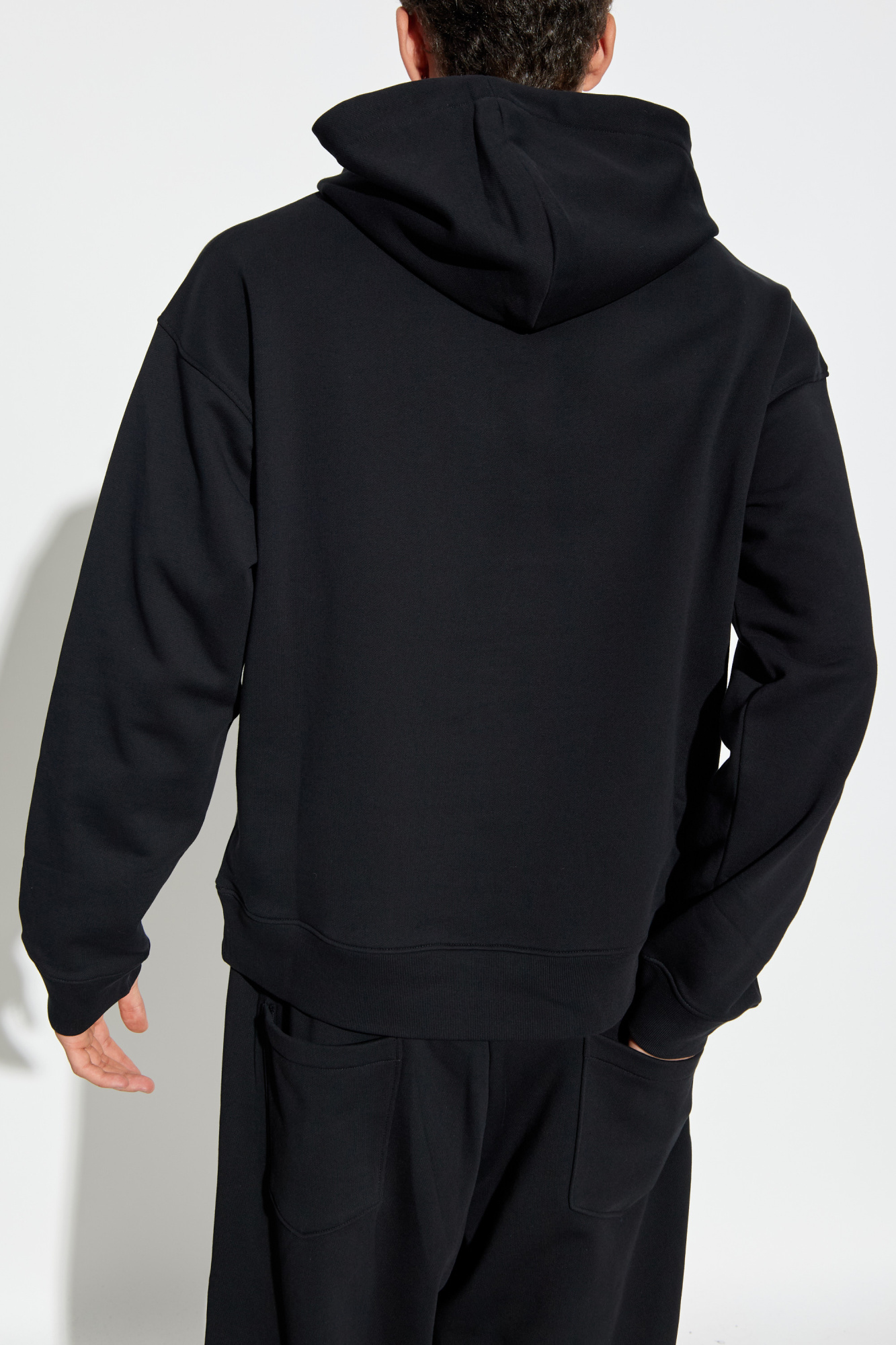 パーカー・フーディ Moschino FW22 SWEATSHIRT WITH LOGO (17247029_1555) Moschino MOSCHINO LOGO PAINT HOODIE | Moda404 Men's Boutique